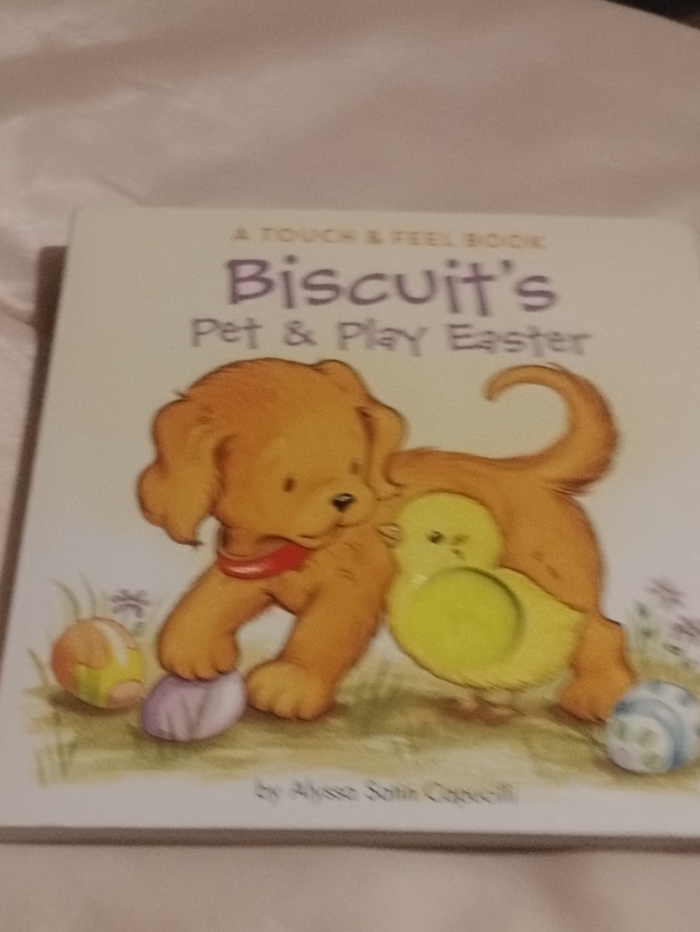Pet & Play Easter Touch & Feel Book - Brown